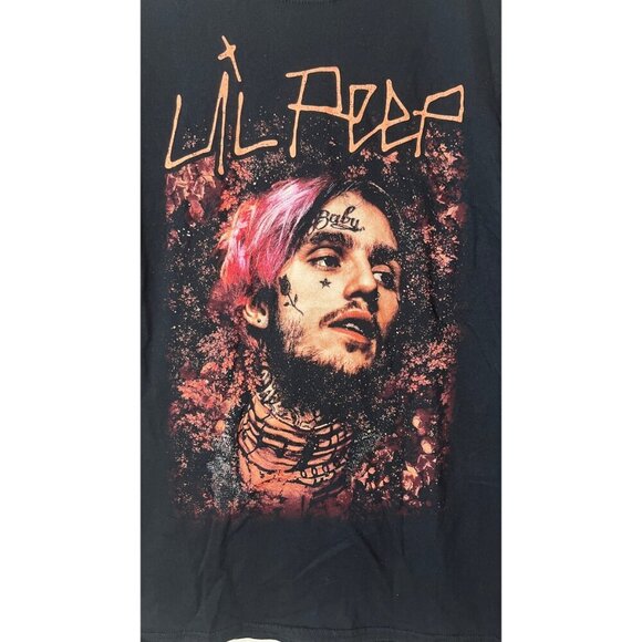 LIL PEEP CONCERT  T-SHIRT S - Picture 2 of 4